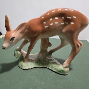 Vintage Ceramic Fawn